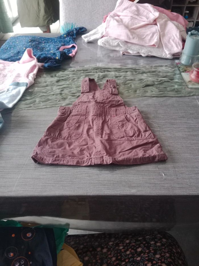 Salopette bébé fille