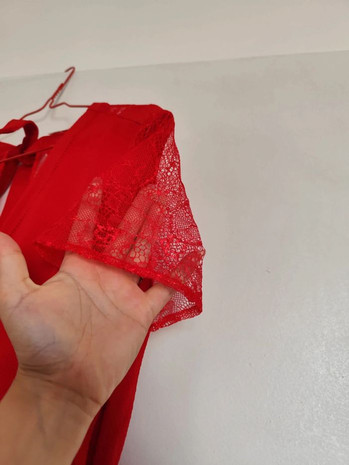 Combinaison pantalon rouge - photo numéro 5