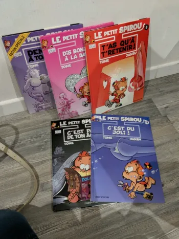 Lot de 5 BD - Le petit Spirou