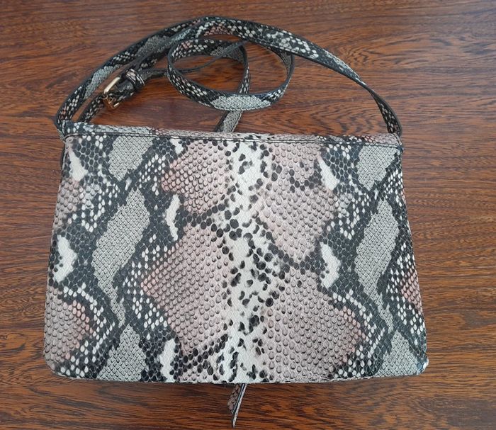 Sac à main serpent beige - photo numéro 2