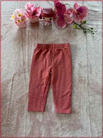 Legging Molletonné Orchestra - Vieux Rose - 9 mois