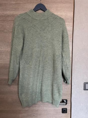 Robe pull verte cache cache taille s