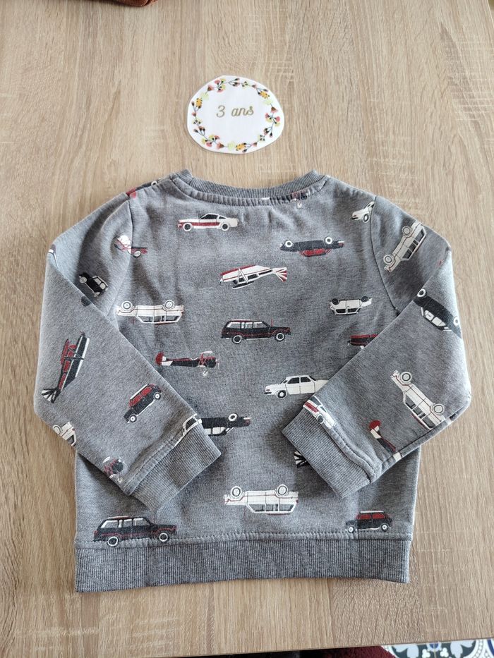 Lot de 3 sweats garçon 3ans Kiabi - photo numéro 7