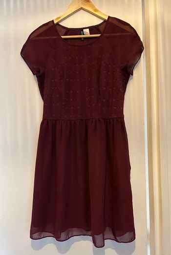 Robe rose/violet taille 40 H&M