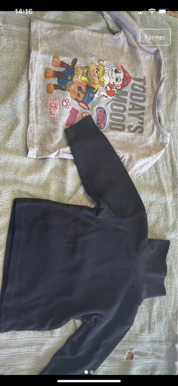 Pull garçon 4/5 ans