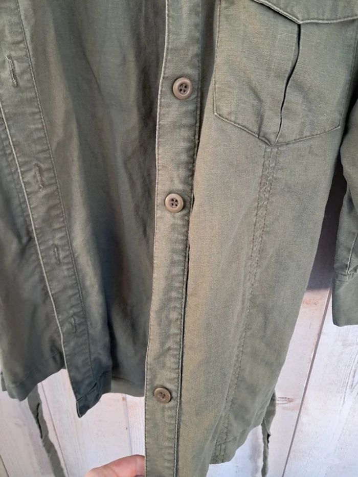 Veste/chemise kaki - photo numéro 3