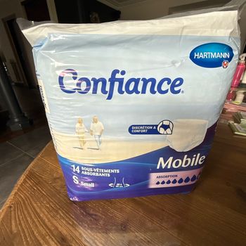 Sous vêtement absorbant protection confiance taille S
