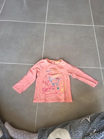 Tee-shirt manches longues 18 mois