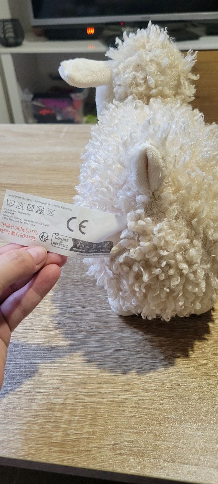 Peluche mouton - photo numéro 3
