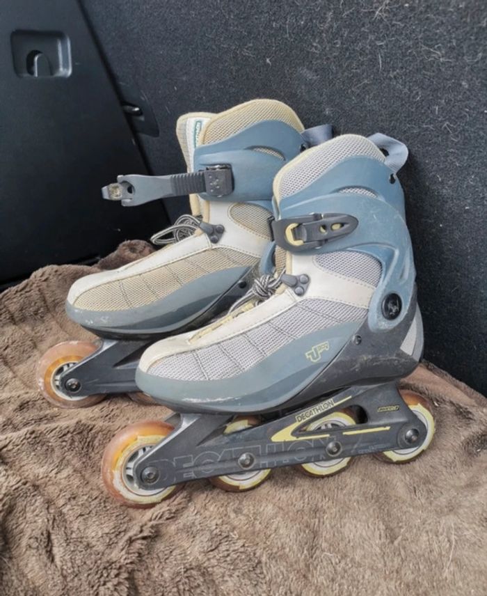 Paire de roller enfant mixte - photo numéro 2