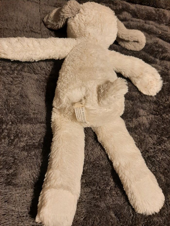 Peluche chien blanc - photo numéro 13