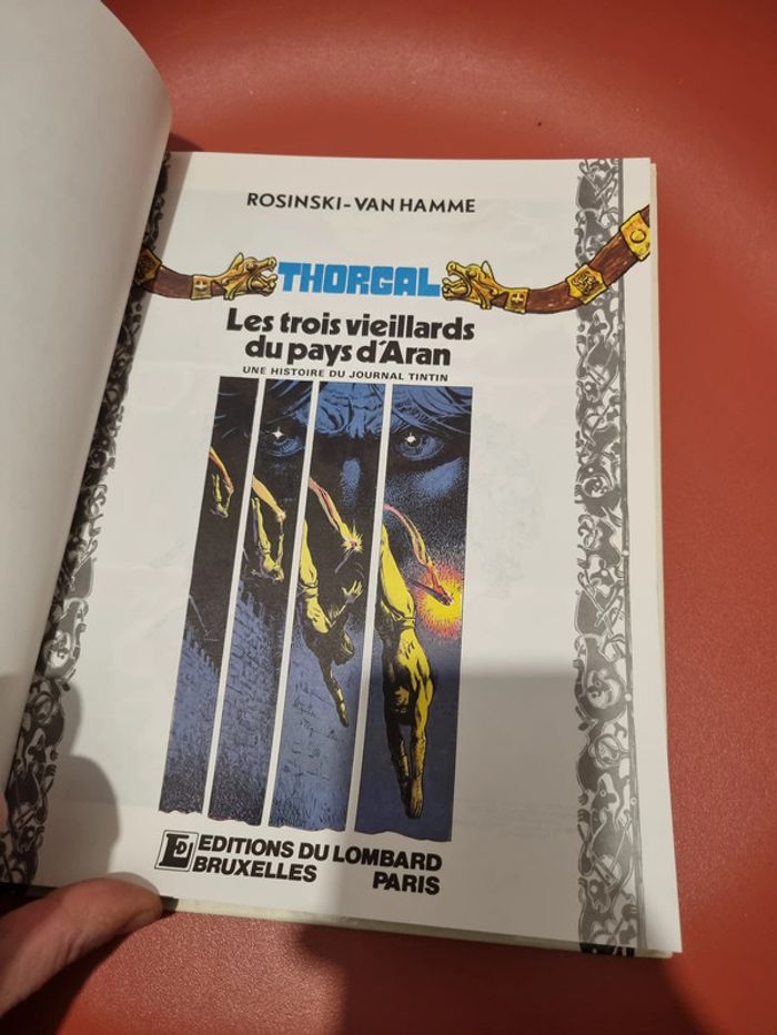 lot de Bd Thorgal Jean Van Hame et grzegorz Rosinski - photo numéro 6