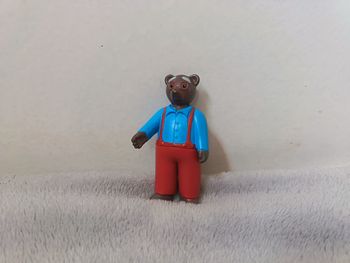 Figurine Vintage Papy Petit Ours Brun - Bayard Presse / Danièle Bour