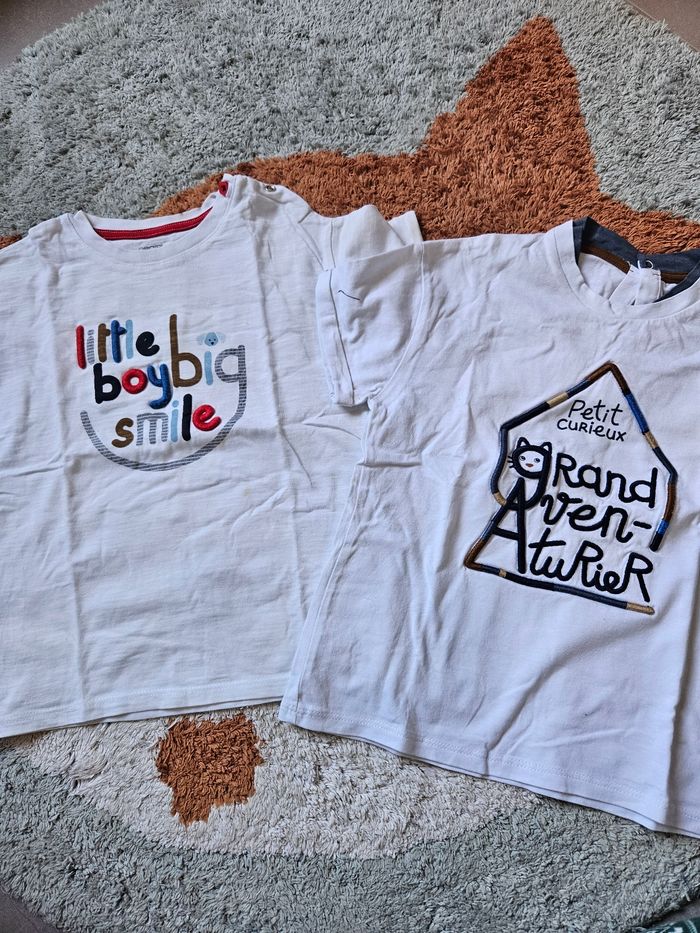 Lot de 2 t-shirt- 36mois - photo numéro 1