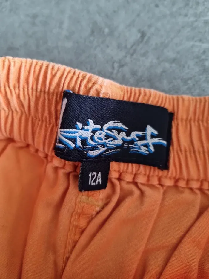 Bermuda élastiqué unisexe -Taille 12 ans - Kitesurf - Orange - photo numéro 7