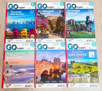Abonnement magazines Go English