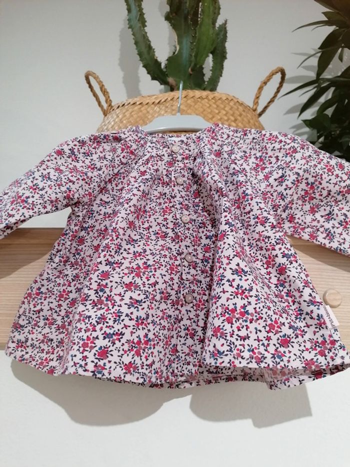 NEUF Blouse P'tit Bisou 6 mois - photo numéro 3