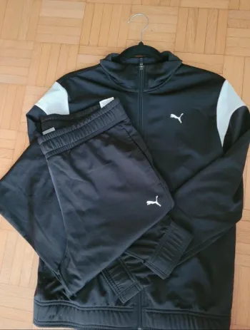 Ensemble jogging Puma femme noir S (veste + pantalon)