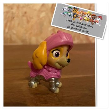 Idée cadeau 🎁 Figurine Stella en armure thème médiévale Rescue Knights de la Pat Patrouille