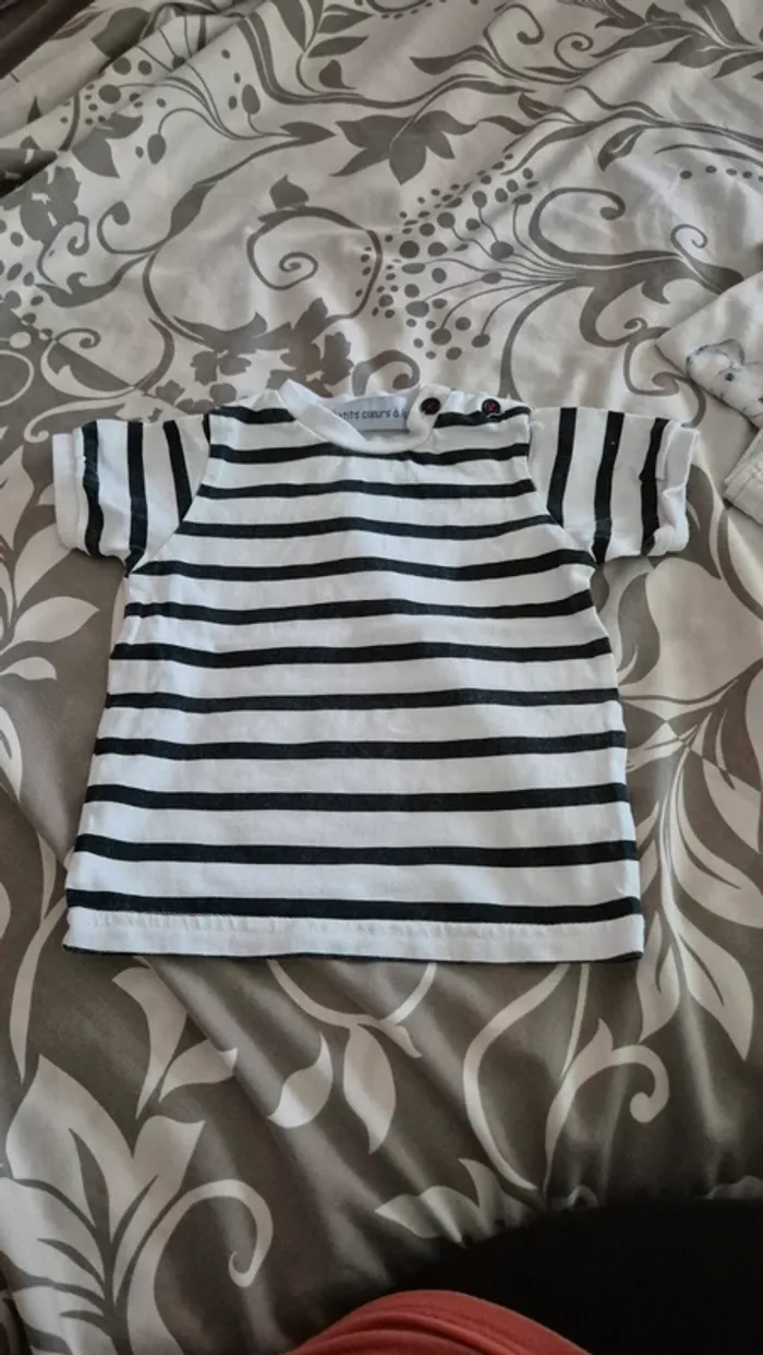 Ensemble salopette t-shirt garçon - photo numéro 3