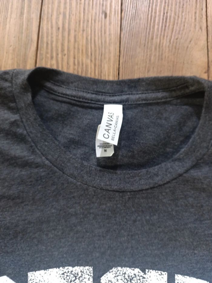 T-shirt manches courtes Regis university gris foncé Taille M - photo numéro 4