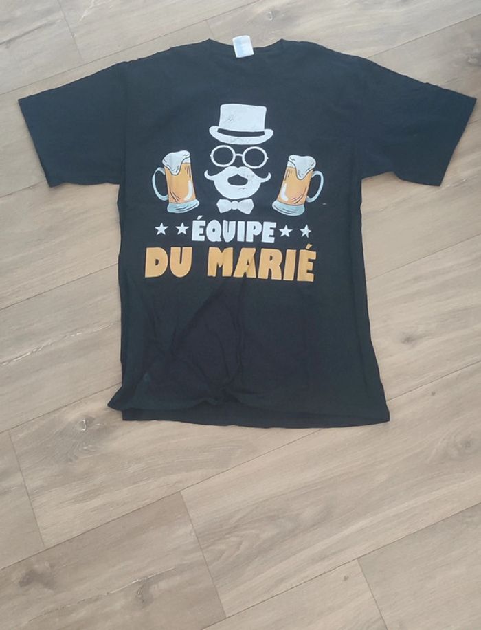 T shirt équipe du marié