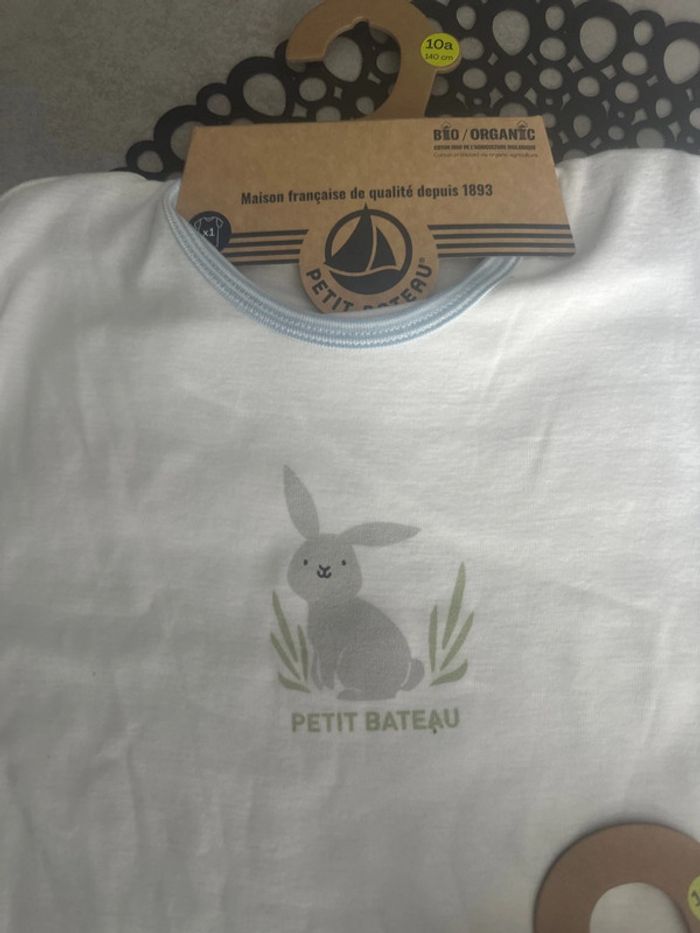 Lot de 2 boxers petit bateau et t-shirt 10 ans garçon - photo numéro 2