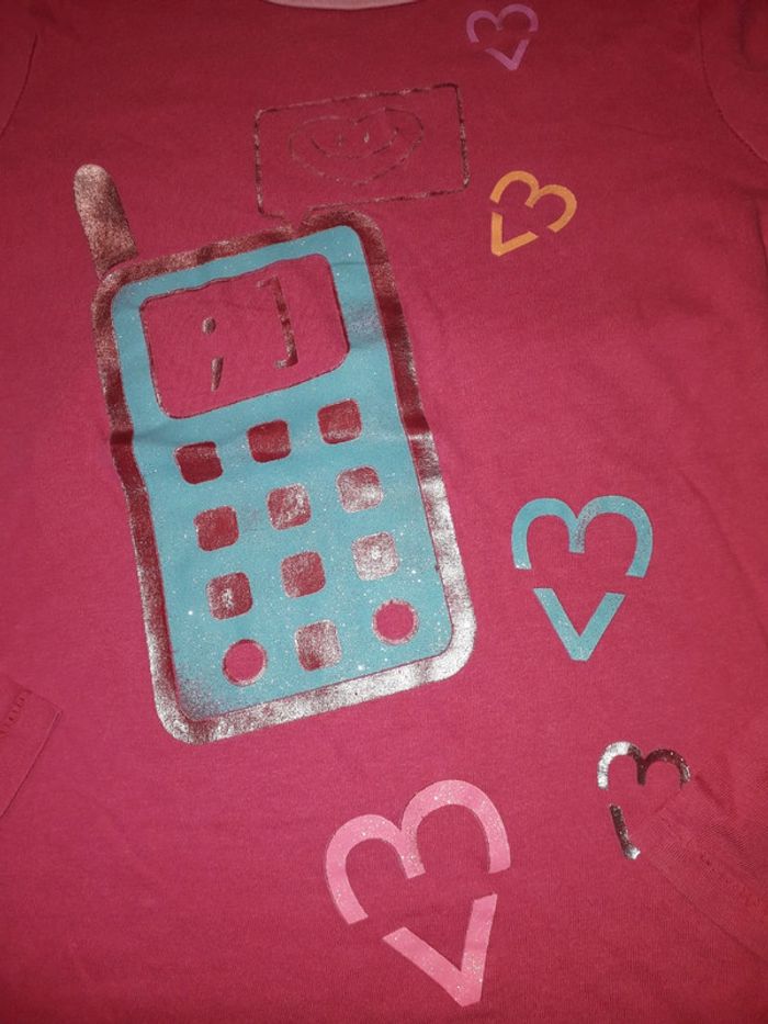 T-shirt Manches longues 9 ans fille - photo numéro 2
