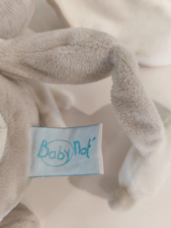 Doudou lapin d'activités baby nat - photo numéro 5
