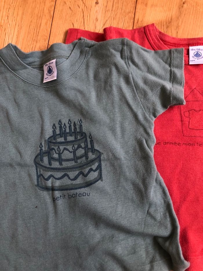 Lot de T shirts et pantalon d’été - photo numéro 2
