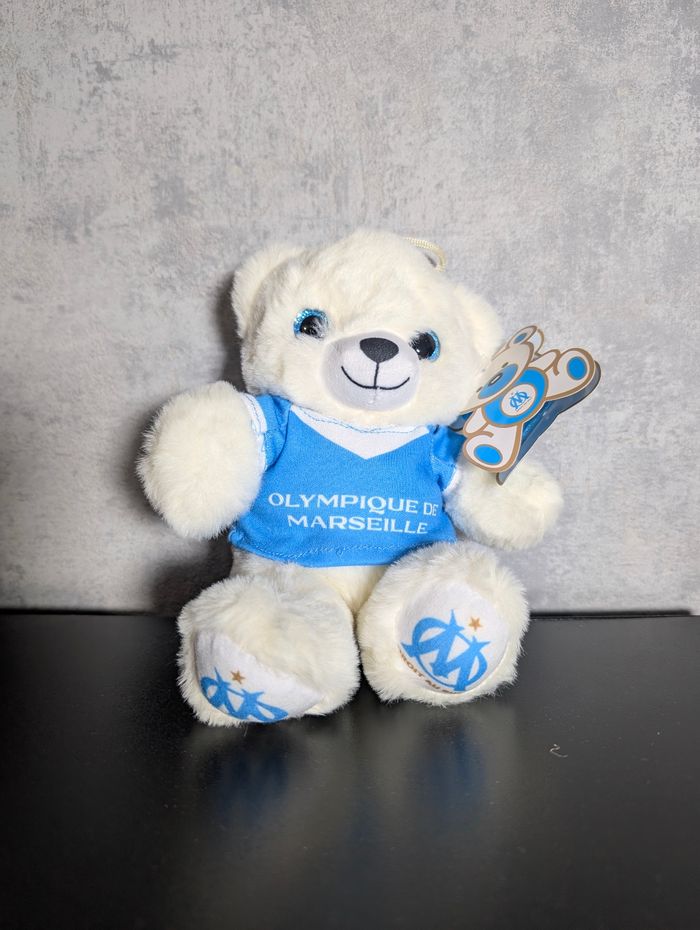 Peluche  OM ourson officiel - photo numéro 2