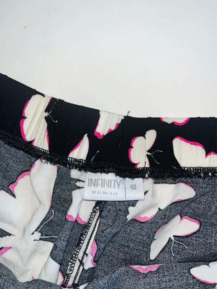 Pantalon fluide papillons - Taille 48 - photo numéro 5
