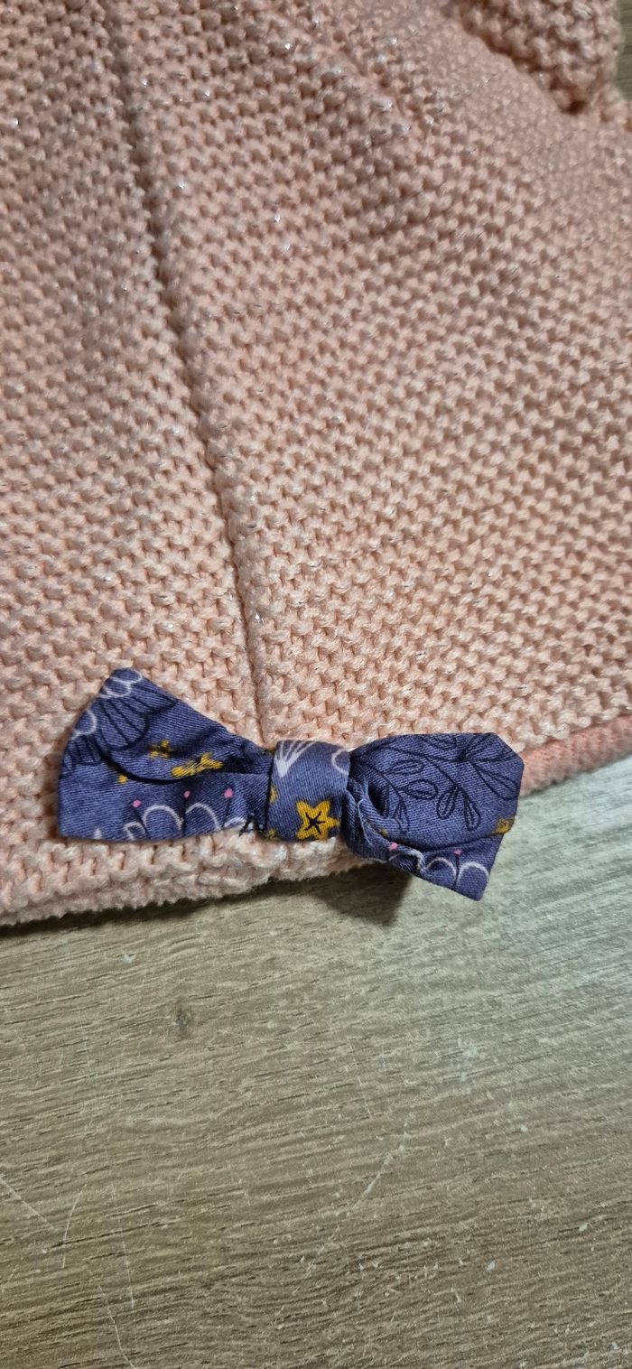 Bonnet chaud en maille 2-3 ans - photo numéro 3