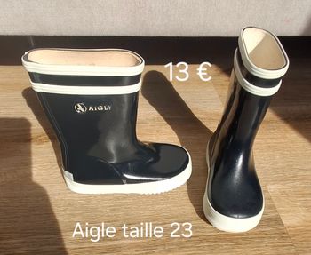 Bottes Aigle taille 23
