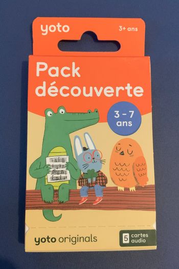 Yoto Pack découverte 3 - 7 ans
