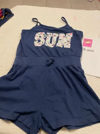 Combinaison short U 8 ans