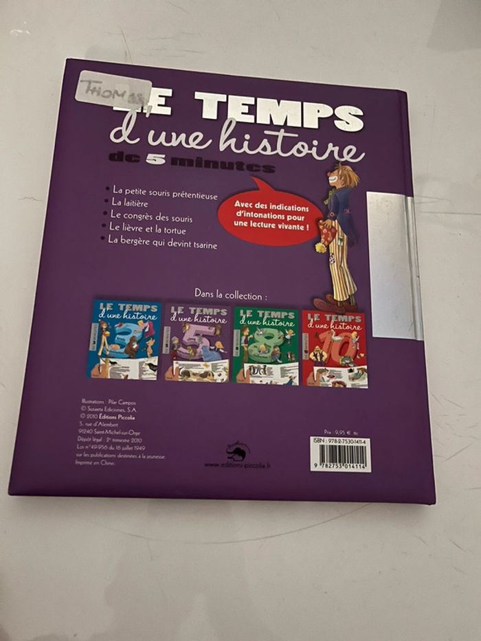 Livre Le temps d’une histoire de 5 minutes - photo numéro 9