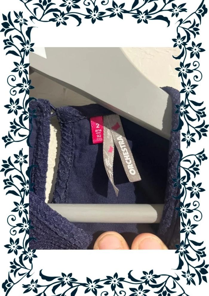 Robe marine 2 ans - photo numéro 3