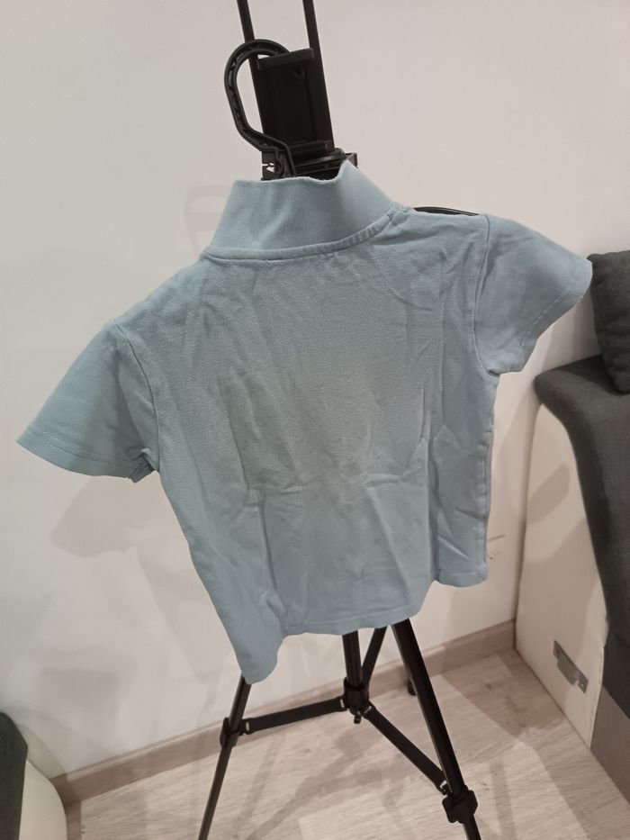 Polo bleu clair 8 ans npo kid - photo numéro 3