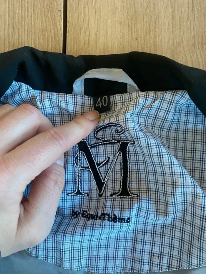 Veste de Concours Equithème – Taille 40 – Très Bon État - photo numéro 6