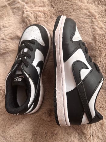 Dunk enfant noir et blanches 