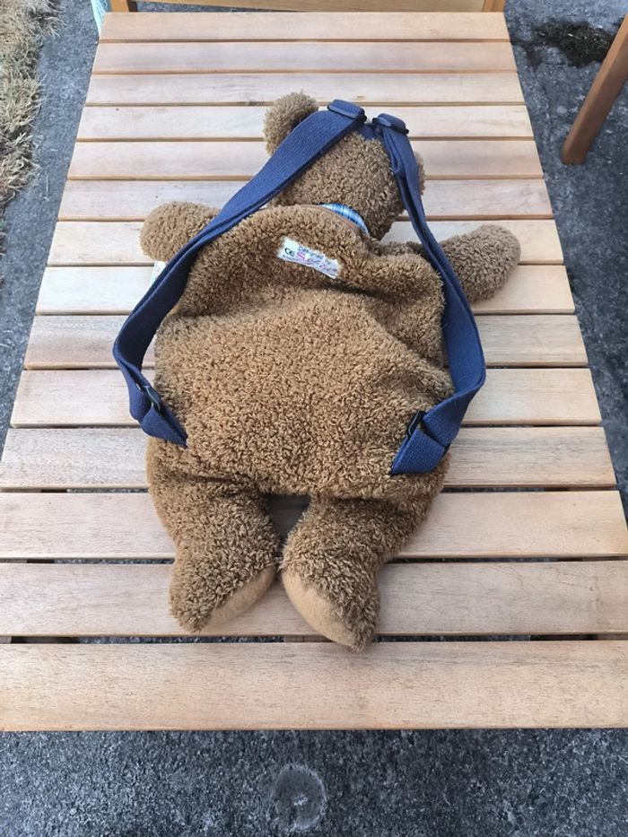 Sac a dos peluche ours - photo numéro 4