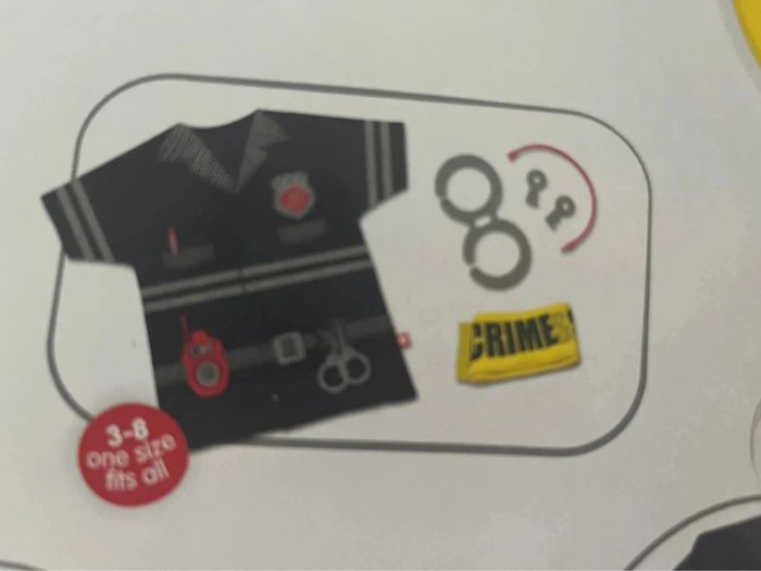 Ensemble de déguisement de policier - photo numéro 2