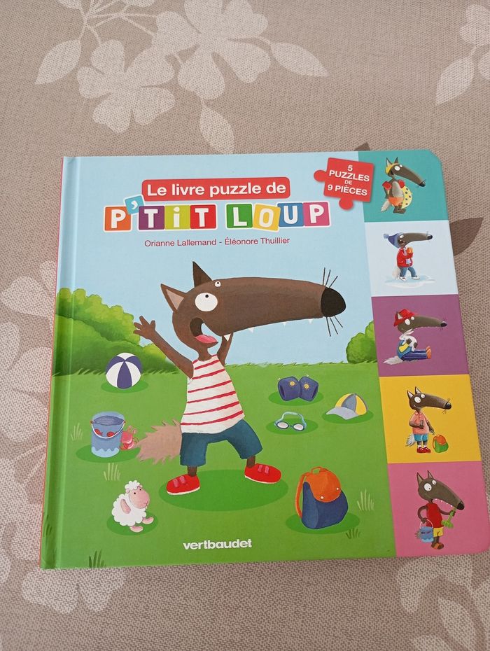 Livre puzzle P'tit Loup