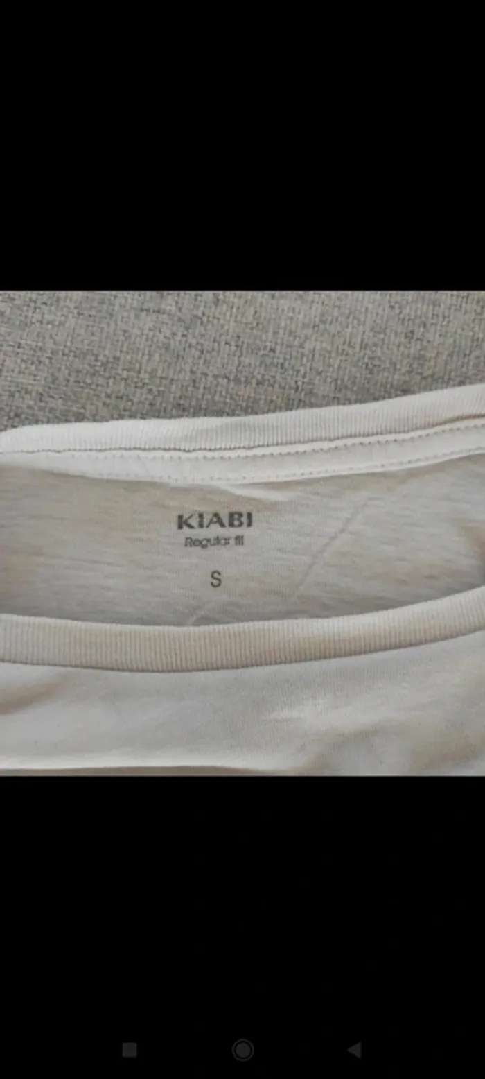 Kiabi tee-shirt taille S très bon état - photo numéro 3
