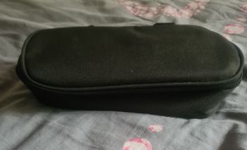 Trousse noir en tissu NEUVE