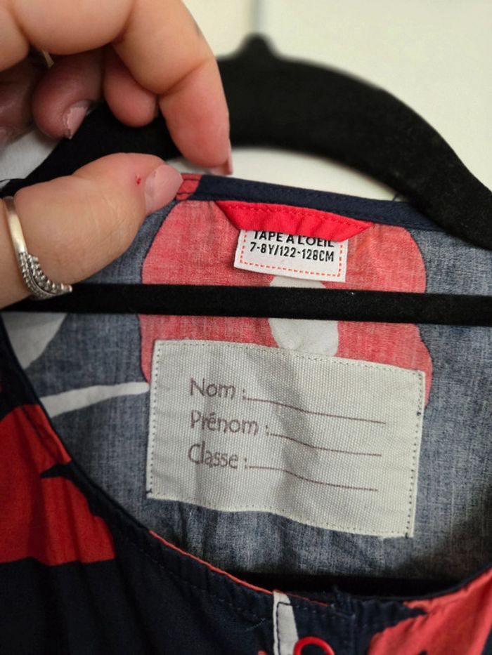 Robe tablier fleurie - photo numéro 3