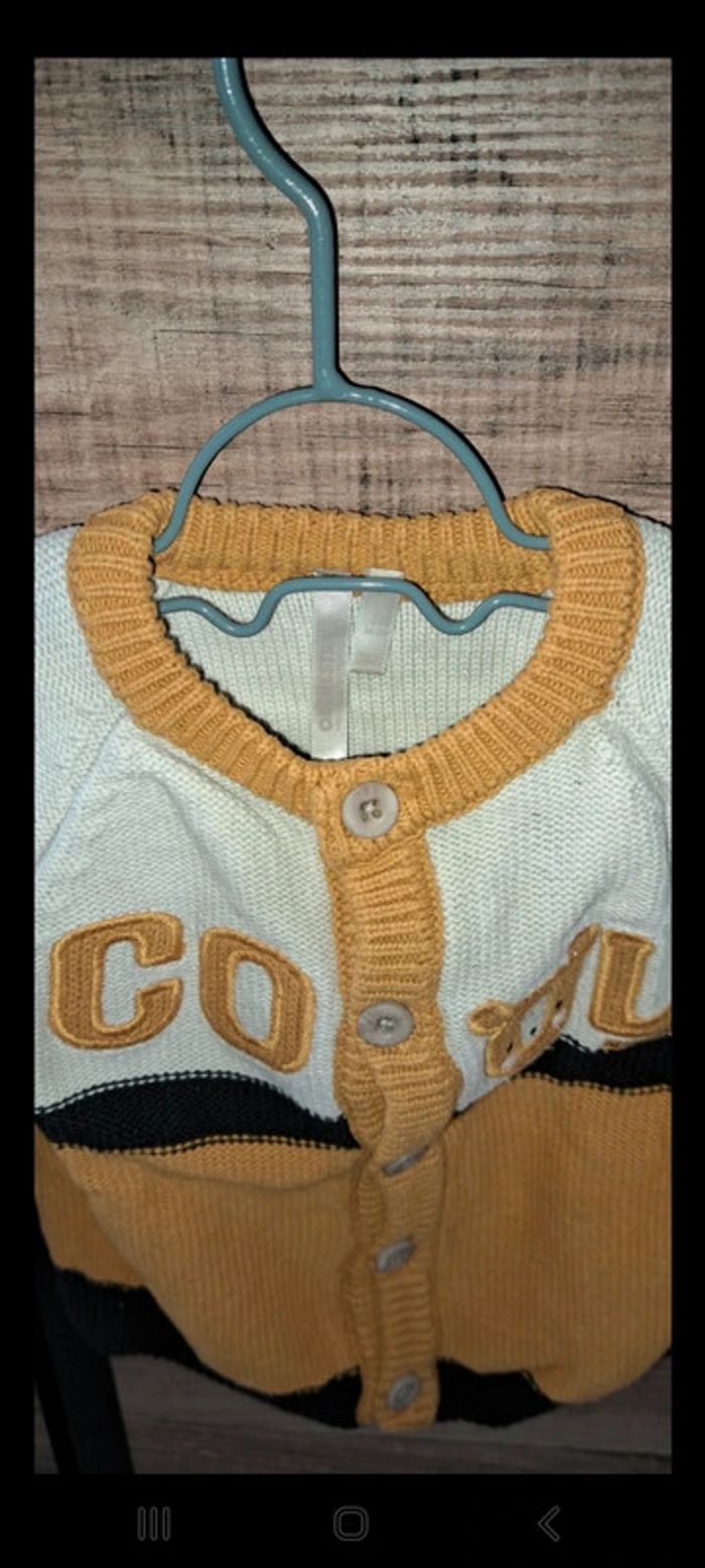 Gilet à boutons Orchestra 3 mois - photo numéro 3