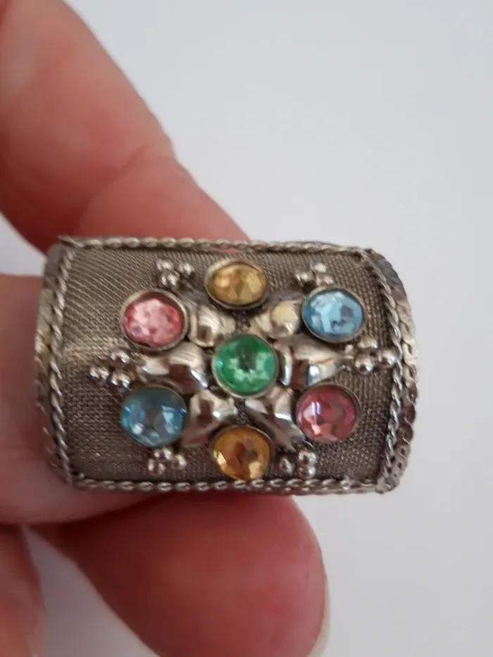 Jolie bague fantaisie ajustable - photo numéro 3