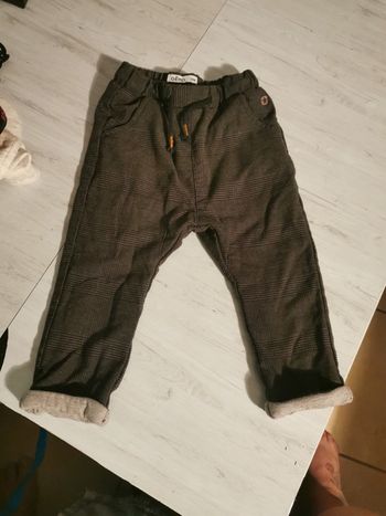 Pantalon à carreaux hiver